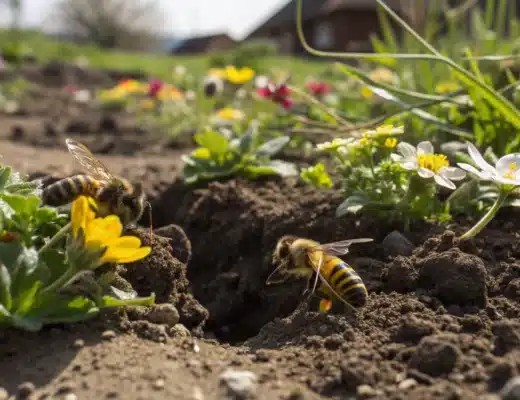 abeilles régénération des sols
